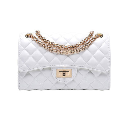 Bolsa de Couro Casual de Corrente - Detalhe Corrente - Lojas LA