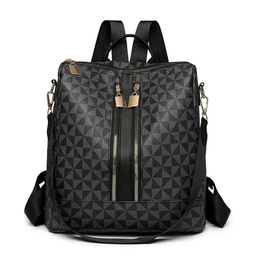 Mochila Elegante Grande Capacidade Feminina - Vista Principal - Lojas LA