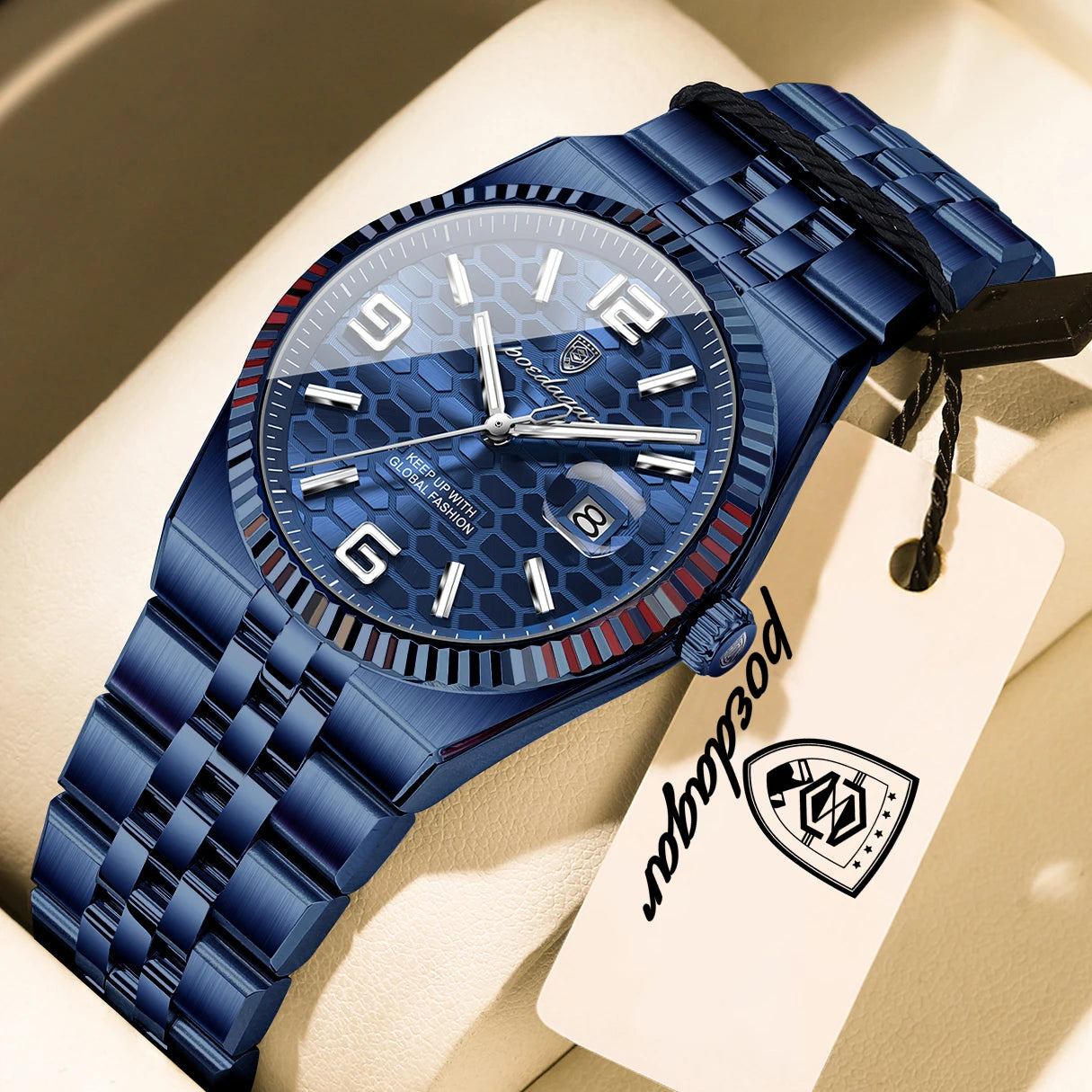 relógio de pulso feminino azul