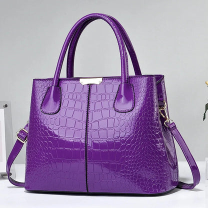Bolsa de Couro Premium Para Mulheres Alta Capacidade - Detalhe Alça - Lojas LA