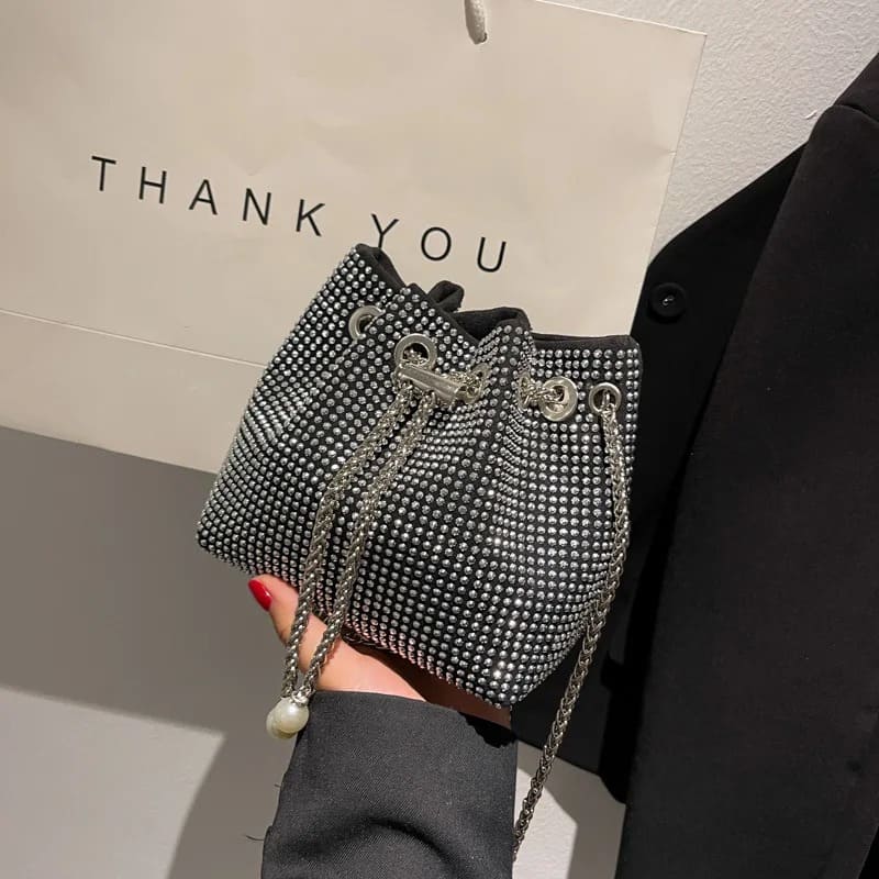 Bolsa Feminina de Luxo Grande Capacidade - Detalhe Interior - Lojas LA