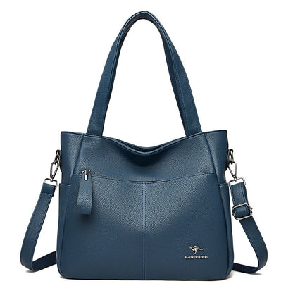 Bolsa de Couro Macio Para Mulheres Alta Qualidade - Vista Principal - Lojas LA