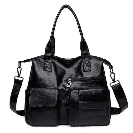 Bolsa de Luxo Crossbody de Couro - Vista Principal - Lojas LA