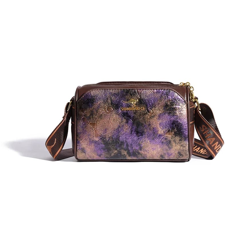 Bolsa de Couro Macio Vintage - Vista Principal - Lojas LA