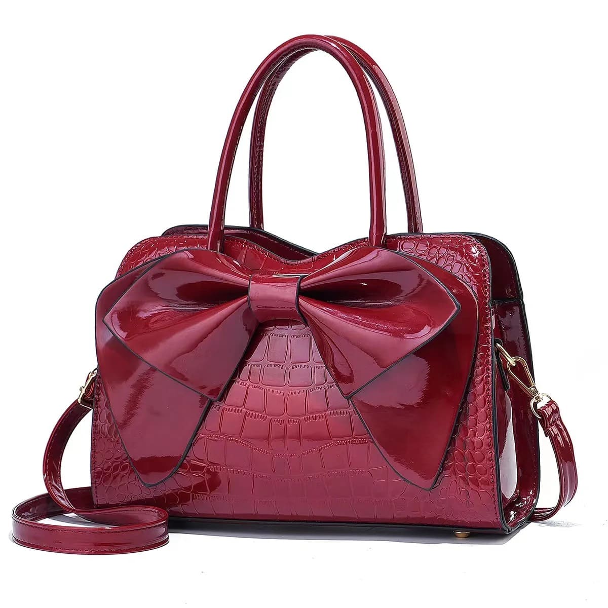 Bolsa de Ombro Crossbody Luxuosa Feminina - Vista Lateral - Lojas LA