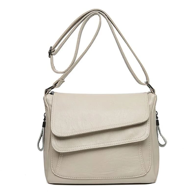 Bolsa de Couro Crossbody Alta Qualidade - Vista Principal - Lojas LA