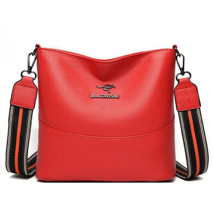 Bolsa de Couro Feminina Qualidade Premium - Detalhe Alça - Lojas LA
