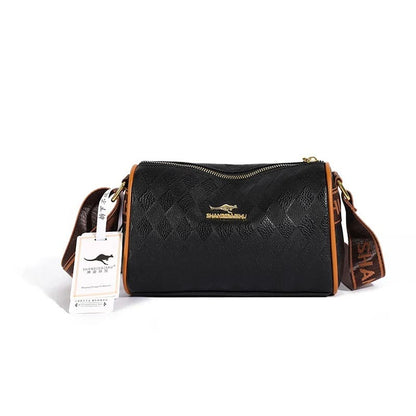 Bolsa de Couro Crossbody de Luxo Feminina - Vista Lateral - Lojas LA