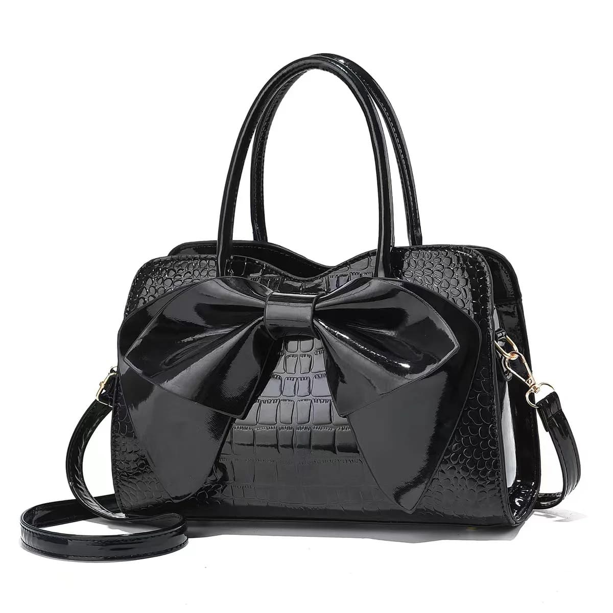Bolsa de Ombro Crossbody Luxuosa Feminina - Detalhe Interior - Lojas LA