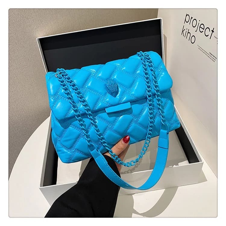 Bolsa Feminina de Couro Crossbody Luxury - Detalhe Alça - Lojas LA