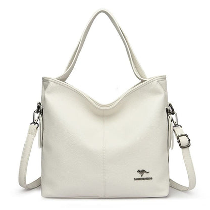Bolsa de Couro de Luxo Crossbody Para Mulheres - Vista Lateral - Lojas LA