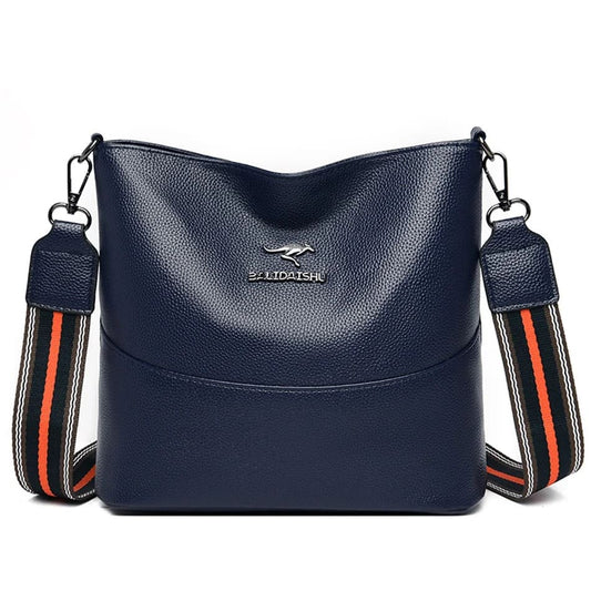 Bolsa de Couro Feminina Qualidade Premium - Vista Principal - Lojas LA