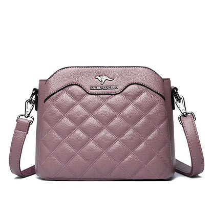 Bolsa Crossbody de Couro Macio Alta Qualidade - Detalhe Alça - Lojas LA