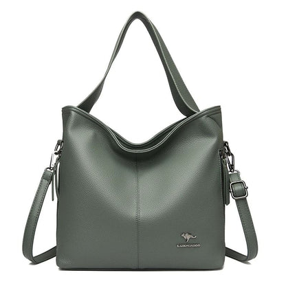 Bolsa de Couro de Luxo Crossbody Para Mulheres - Detalhe Interior - Lojas LA