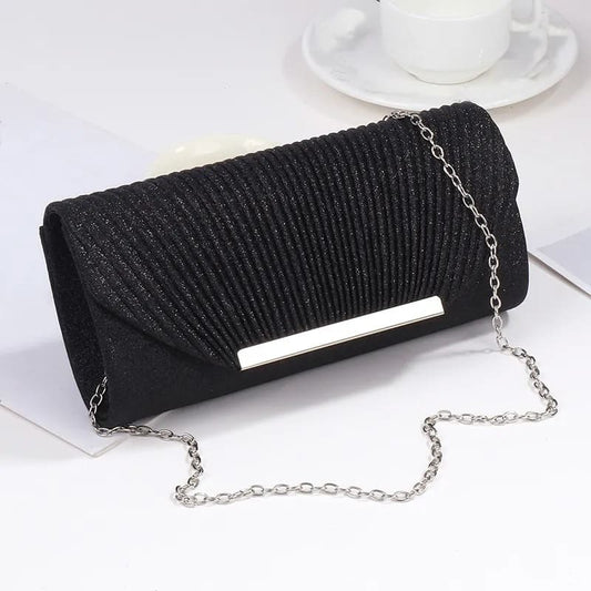Bolsa Pequena Com Strass de Luxo - Vista Principal - Lojas LA