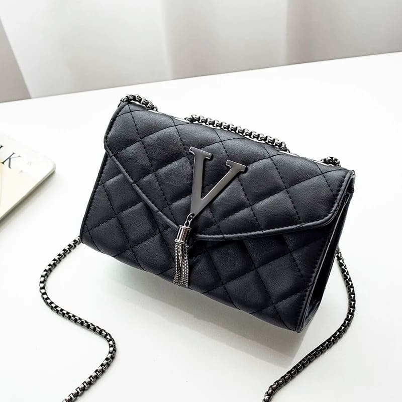 Bolsa Feminina de Luxo em Couro Ecológico - Vista Principal - Lojas LA