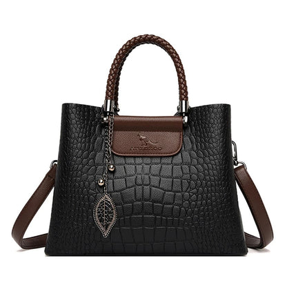 Bolsa de Couro Feminina de Luxo - Detalhe Alça - Lojas LA