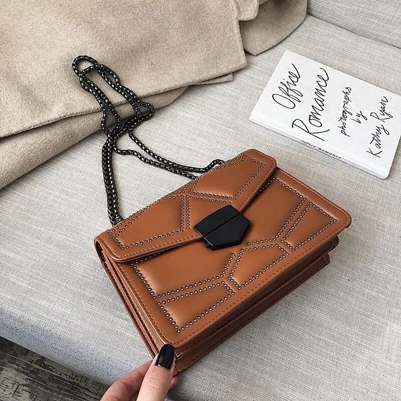 Bolsa de Ombro Feminina Fashion - Detalhe Alça - Lojas LA