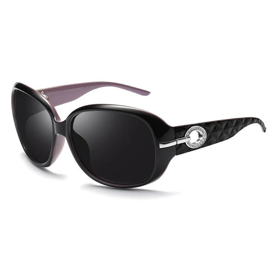 Óculos de Sol Feminino Polarizado Fashion UV400 - Vista Frontal - Lojas LA