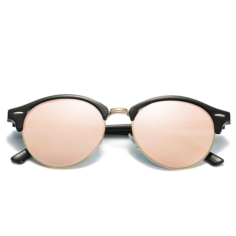 Óculos de Sol Feminino Redondo Polarizado Premium UV400 - Versão Marrom - Lojas LA
