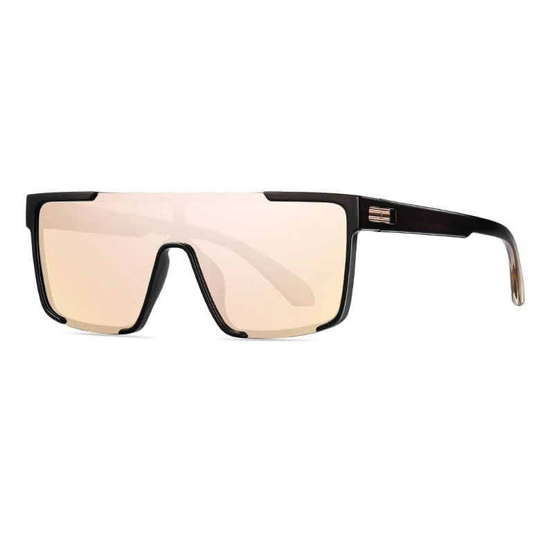 Óculos de Sol Feminino Quadrado Polarizado UV400 - Detalhe Hastes - Lojas LA