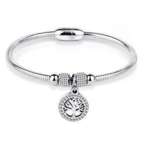 Pulseira Bracelete Feminino Fecho Em Imã Magnético
