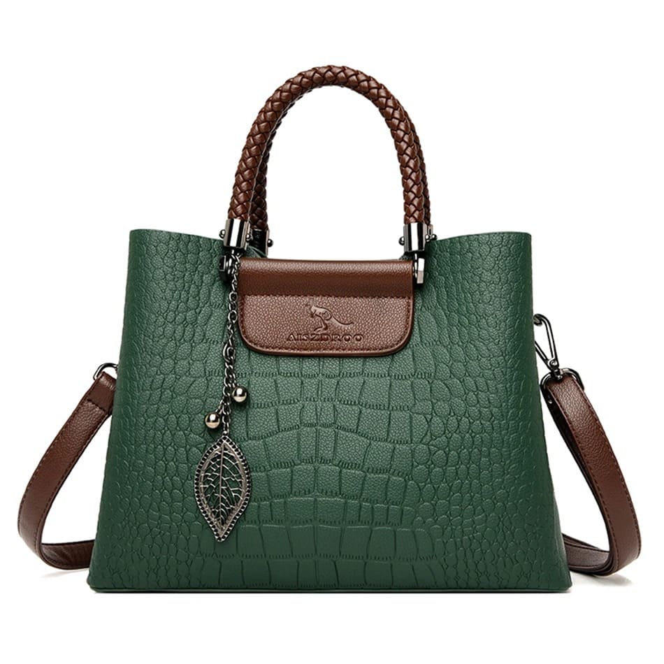 Bolsa de Couro Feminina de Luxo - Vista Principal - Lojas LA
