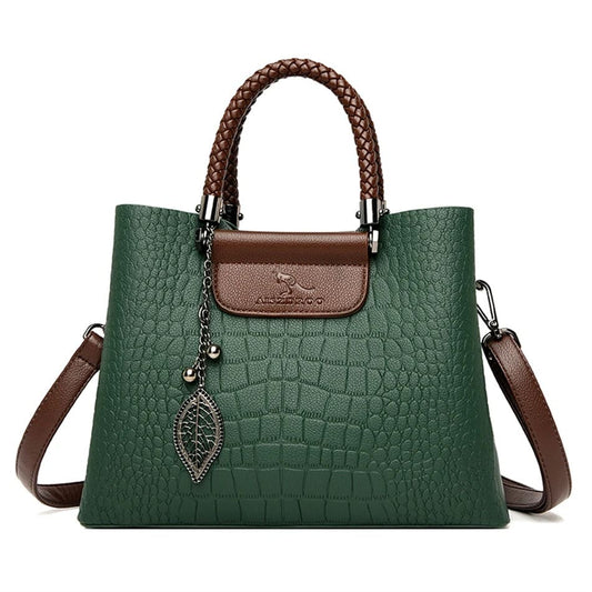 Bolsa de Couro Feminina de Luxo - Vista Principal - Lojas LA