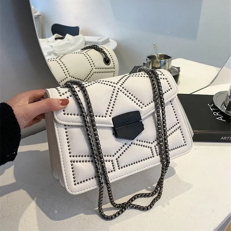 Bolsa de Ombro Feminina Fashion - Vista Lateral - Lojas LA