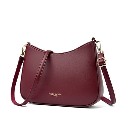 Bolsa de Couro Ecológico Feminina Alta Qualidade - Detalhe Interior - Lojas LA