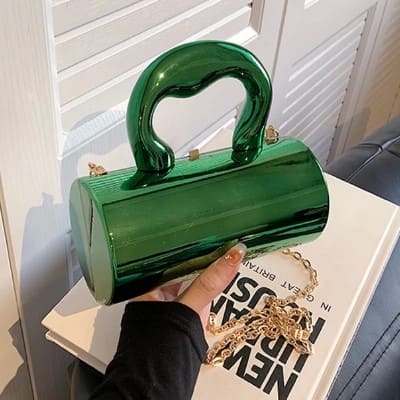 Bolsa de Noite Feminina de Festa Moda Atual - Detalhe Alça - Lojas LA