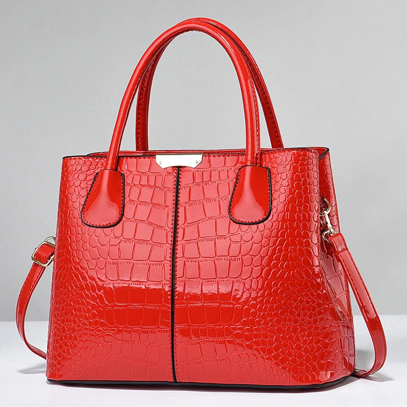 Bolsa de Couro Premium Para Mulheres Alta Capacidade - Detalhe Interior - Lojas LA