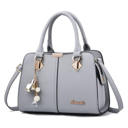 Bolsa De Couro Feminina Modelo GRACIELA - Detalhe Alça - Lojas LA