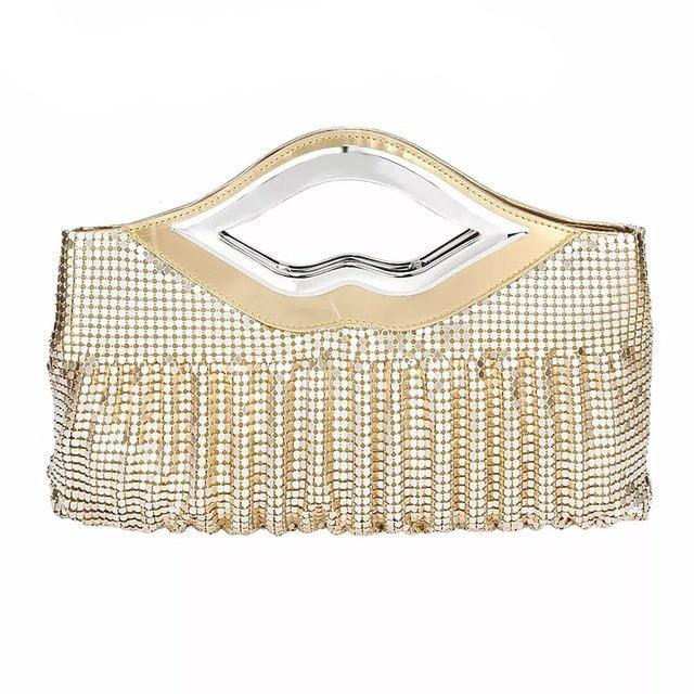 Bolsa Lantejoula Com Strass Modelo ELIS - Lojas LA
