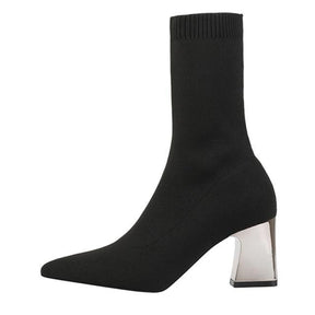 Bota Salto Bloco Modelo AURORA - Lojas LA