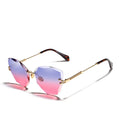 Óculos de Sol Feminino Armação em Liga Moda Vintage - Lojas LA