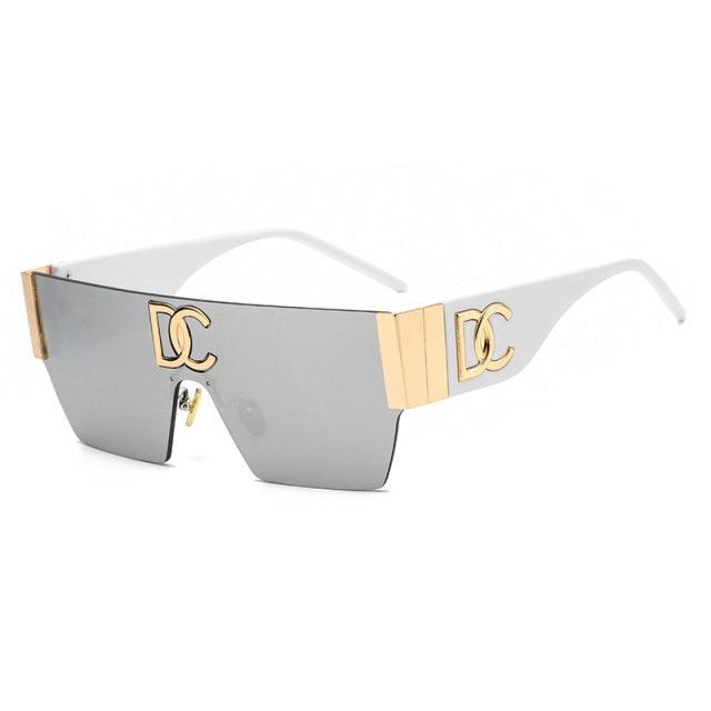 Óculos de Sol Feminino Quadrado de Luxo - Versão Marrom - Lojas LA