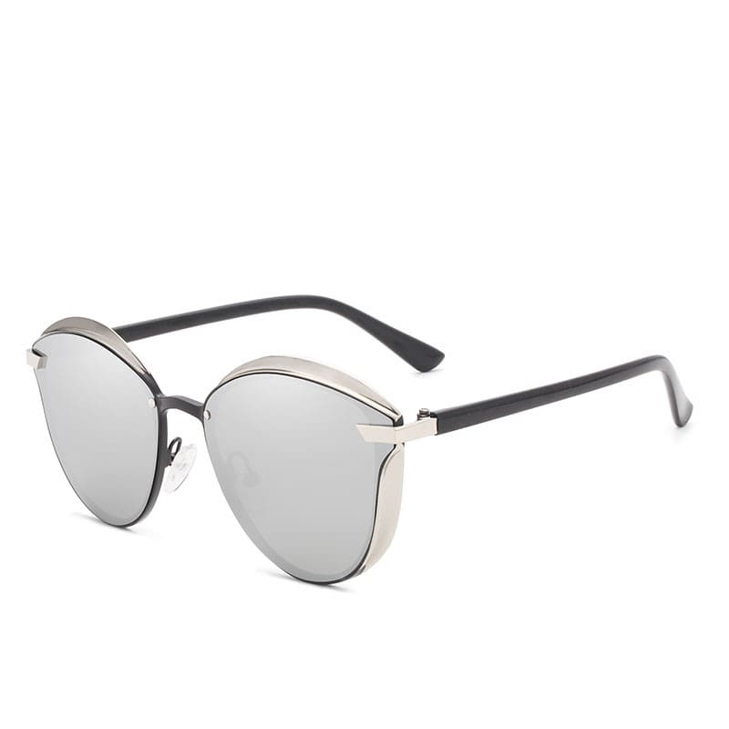 Óculos de Sol Feminino Design de Luxo Glamour UV400 - Versão Marrom - Lojas LA