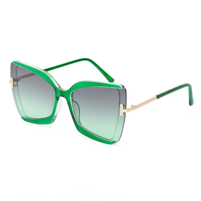 Óculos de Sol Feminino Polarizado Quadrado UV400 - Versão Preta - Lojas LA