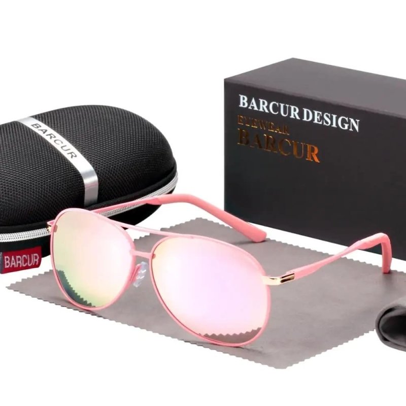 Óculos de Sol Feminino Polarizado Aviator - Lojas LA