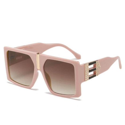 Óculos de Sol Feminino Quadrado UV400 - Vista Frontal - Lojas LA