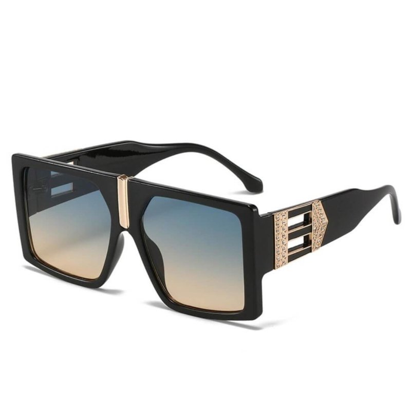 Óculos de Sol Feminino Quadrado UV400 - Vista Lateral - Lojas LA
