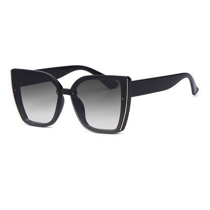 Óculos de Sol Feminino Quadrado de Luxo Premium - Detalhe Armação - Lojas LA
