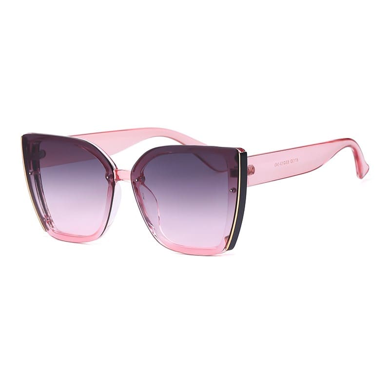 Óculos de Sol Feminino Quadrado de Luxo Premium - Vista Frontal - Lojas LA
