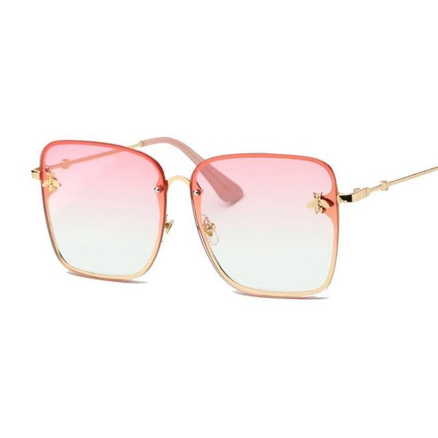 Óculos De Sol Rosa