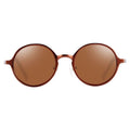 Óculos de Sol Feminino Redondo Marca de Luxo - Lojas LA