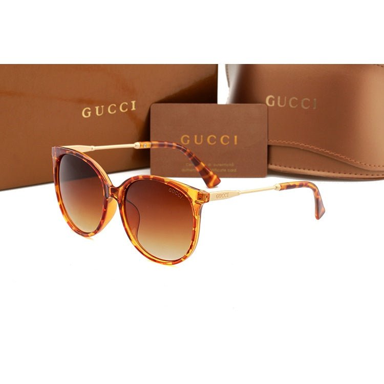 Óculos de Sol Feminino Última Moda UV400 - Versão Marrom - Lojas LA