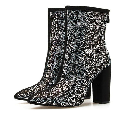 Bota Feminina Salto Alto Modelo DISCOTECA - Vista Principal - Lojas LA