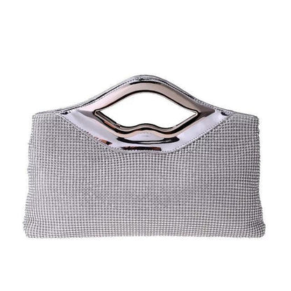 Bolsa Lantejoula Com Strass Modelo ELIS - Detalhe Brilho - Lojas LA