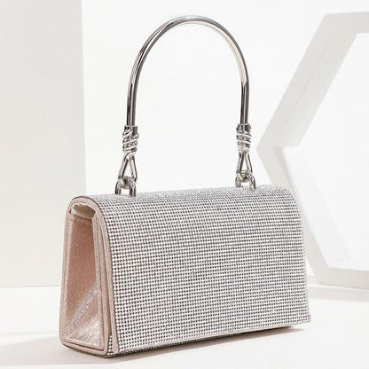 Bolsa Feminina de Cristal Modelo MALIBU - Detalhe Cristal - Lojas LA